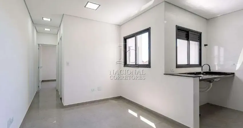 Cobertura com elevador para locação com 2 dormitórios sendo 1 suíte 100 m² - parque novo oratório - santo andré