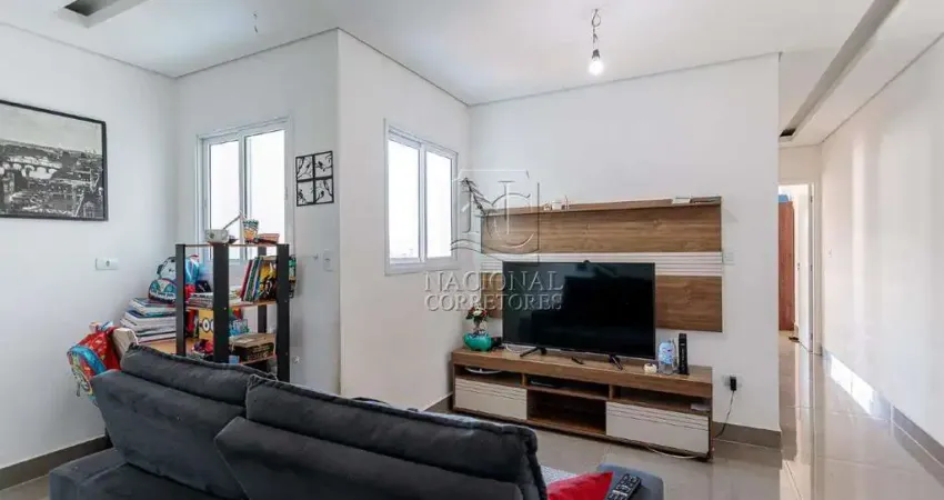 Cobertura sem condomínio à venda, 2 quartos, 1 suíte, 2 vagas, parque novo oratório - santo andré/sp