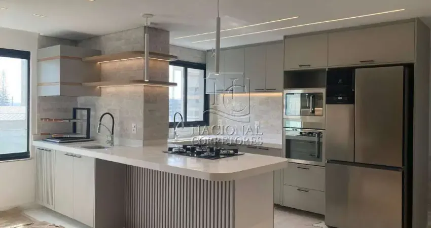 Apartamento sem condomínio à venda, 2 quartos, 2 suítes, 2 vagas, campestre - santo andré/sp