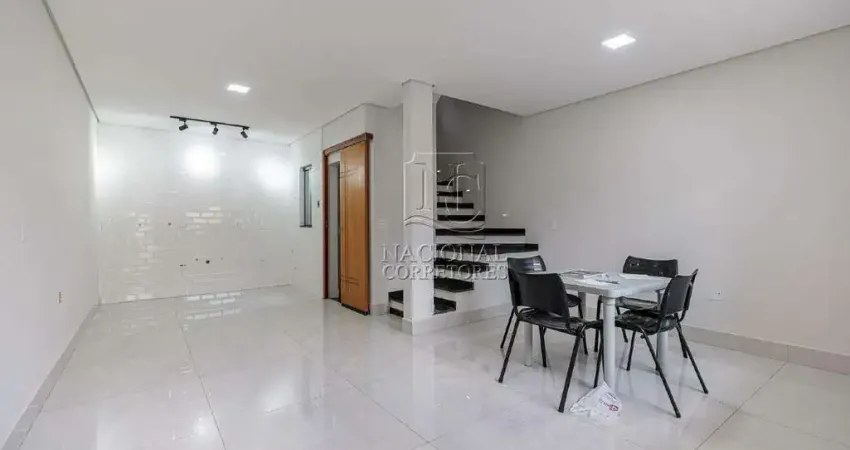 Lindíssimo sobrado novo à venda no parque novo oratório – 85m², 2 suítes e cobertura com quintal