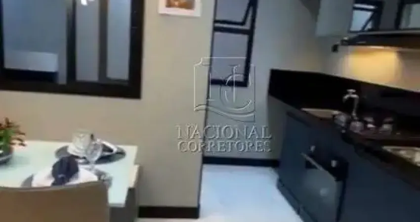 Apartamento à venda, 2 quartos, 1 vaga, vila humaitá - santo andré/sp