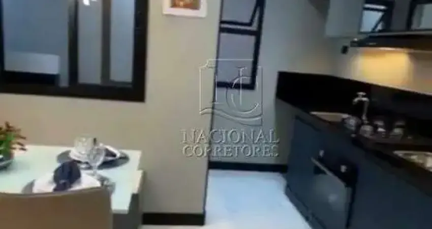 Apartamento à venda, 2 quartos, 1 vaga, vila humaitá - santo andré/sp