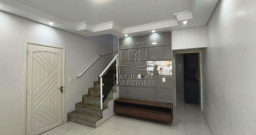 Sobrado para aluguel, 2 quartos, 2 vagas, jardim santo antônio - santo andré/sp