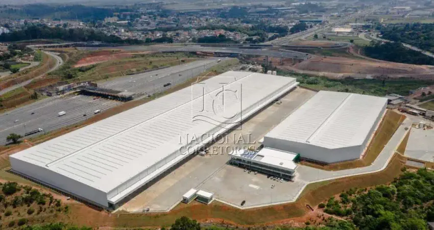 Galpão logístico com 4.073,00 m² | pé-direito 12m | 08 docas - arujá sp, próximo a dutra e ao rodoanel
