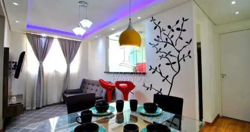 Apartamento à venda, 2 quartos, vila homero thon - santo andré/sp