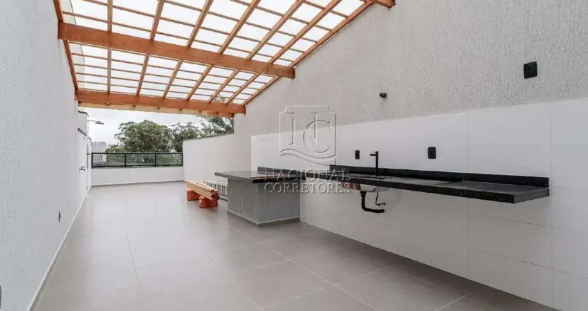 Sobrado novo de alto padrão com rooftop gourmet à venda na vila camilópolis – santo andré/sp