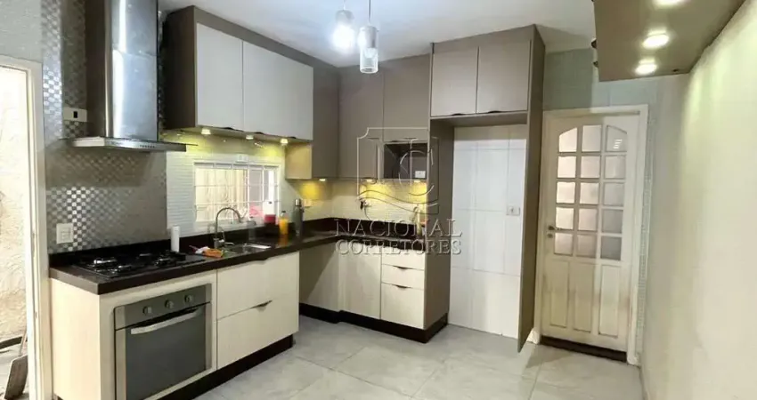 Casa à venda, 2 quartos, 2 suítes, 2 vagas, vila scarpelli - santo andré/sp
