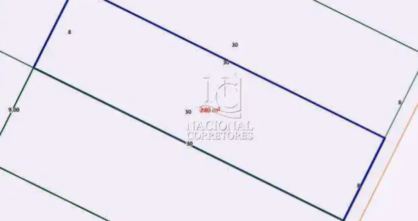 Terreno à venda na Vila Camilópolis, Santo André