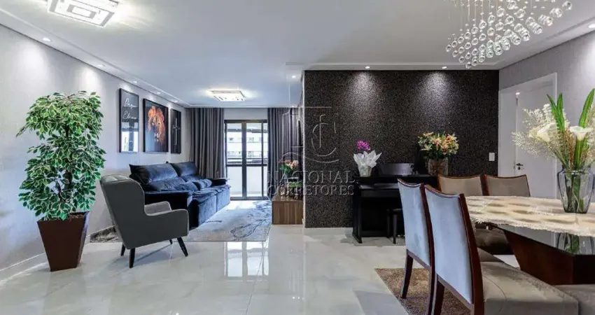 Apartamento à venda, 3 quartos, 3 suítes, 3 vagas, vila assunção - santo andré/sp