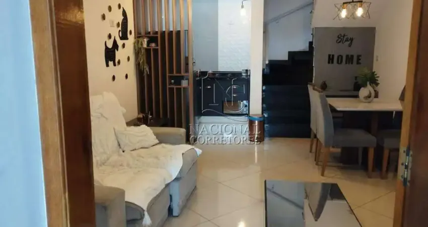 Sobrado à venda, 2 quartos, 2 suítes, 1 vaga, vila curuçá - santo andré/sp