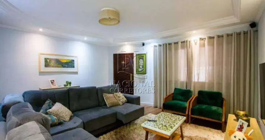 Sobrado à venda, 3 quartos, 1 suíte, 4 vagas, vila scarpelli - santo andré/sp