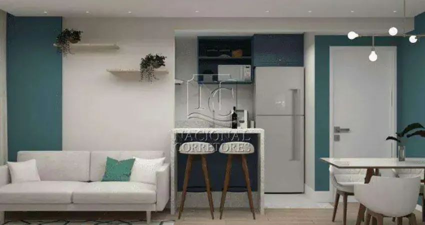 Apartamento à venda, 2 quartos, 1 vaga, vila metalúrgica - santo andré/sp