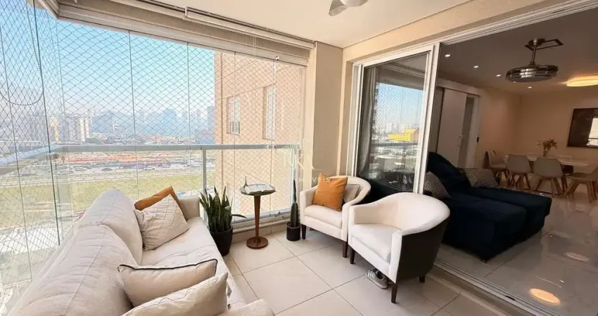 Apartamento com 105m², 3 dorm sendo 2 suítes e 2 vagas livres para venda por R$