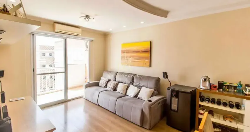 Apartamento com 91m², 3 dormitórios, sendo 1 suíte e 2 vagas de garagem, disponí