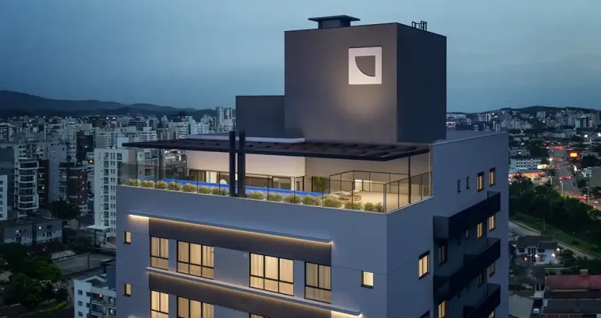 Apartamento Alto Padrão no América em Joinville com Rooftop, 3 Dormitórios e 84m² – ART América