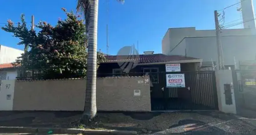 Casa comercial para alugar na Rua Mário Siqueira, 117, Botafogo, Campinas