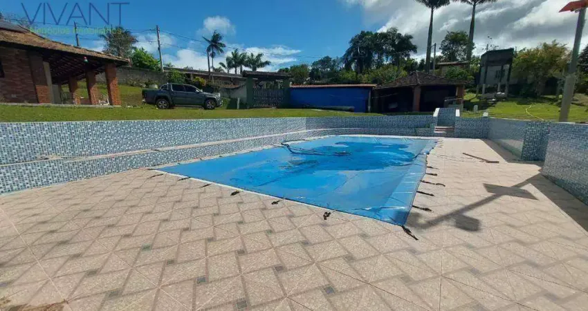 Chácara com Piscina, 10 dormitórios à venda, 4200 m² por R$ 1.100.000 - Recanto do Sol - Biritiba Mirim/SP