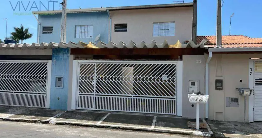 Sobrado com 3 dormitórios à venda, 119 m² por R$ 650.000,00 - Jardim Lincoln - Suzano/SP