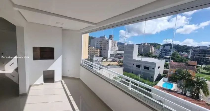 Apartamento para venda em santo amaro da imperatriz, abraão, 3 dormitórios, 1 suíte, 2 banheiros, 2 vagas