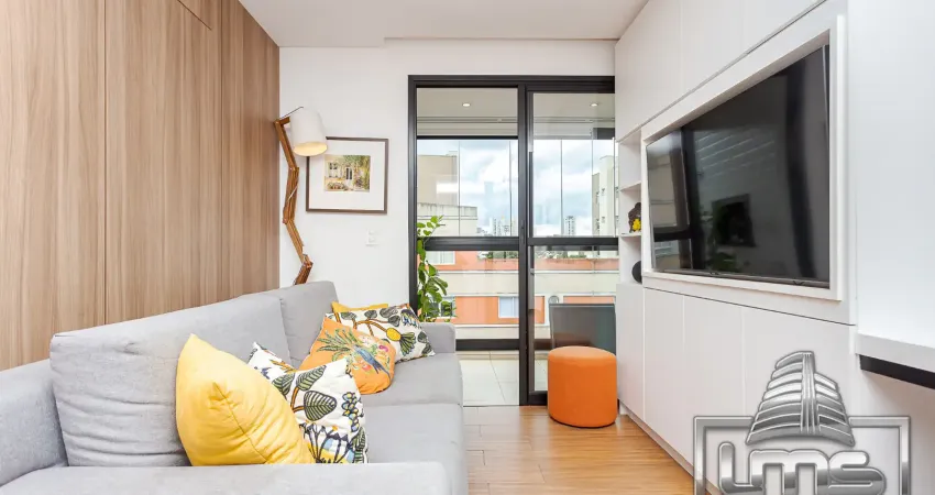 Apartamento 1 quarto, sacada com churrasqueira e vaga dupla - alto da glória