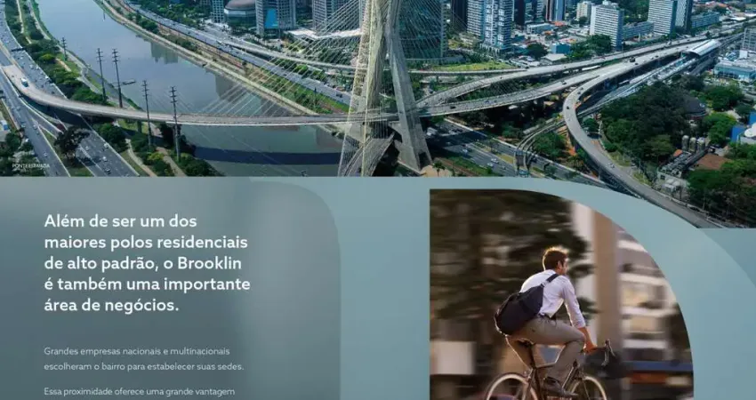 Apartamento para Venda em São Paulo, Brooklin, 1 dormitório, 1 banheiro