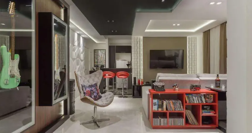 Apartamento 1 Quartos com 2 Salas, Varanda Gourmet e Área de Serviço em Barueri – Jardim Tupanci