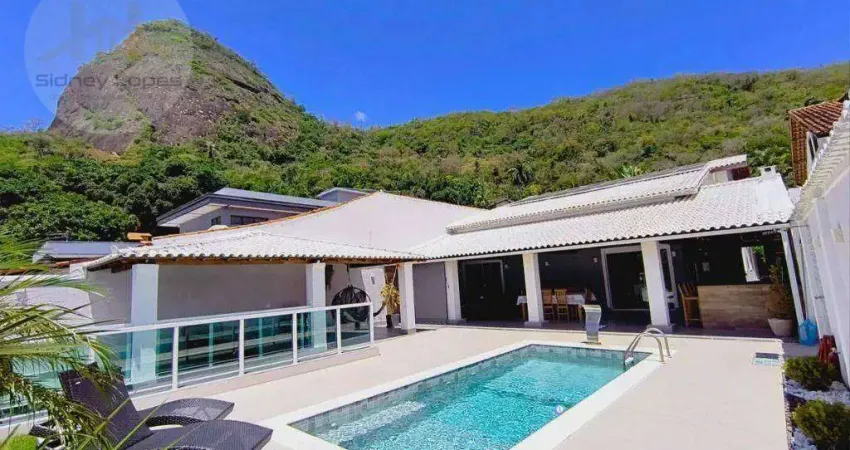 Casa com 5 dormitórios à venda, 365 m² por r$ 1.950.000 - freguesia (jacarepaguá) - rio de janeiro/rj