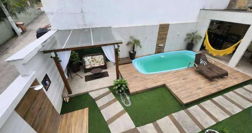 Casa com 2 dormitórios à venda, 215 m² por r$ 700.000 - taquara - rio de janeiro/rj