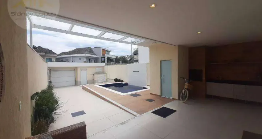 Casa com 4 dormitórios à venda, 260 m² por r$ 2.900.000,00 - recreio dos bandeirantes - rio de janeiro/rj