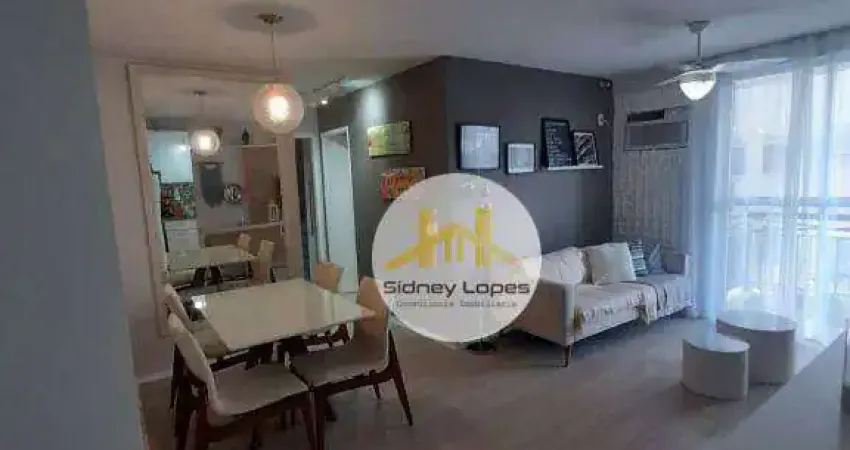 Apartamento com 2 dormitórios à venda, 70 m² por r$ 462.000,00 - freguesia de jacarepaguá - rio de janeiro/rj