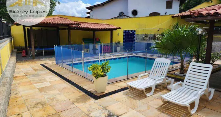 Casa com 5 dormitórios à venda, 486 m² por r$ 1.600.000,00 - freguesia de jacarepaguá - rio de janeiro/rj