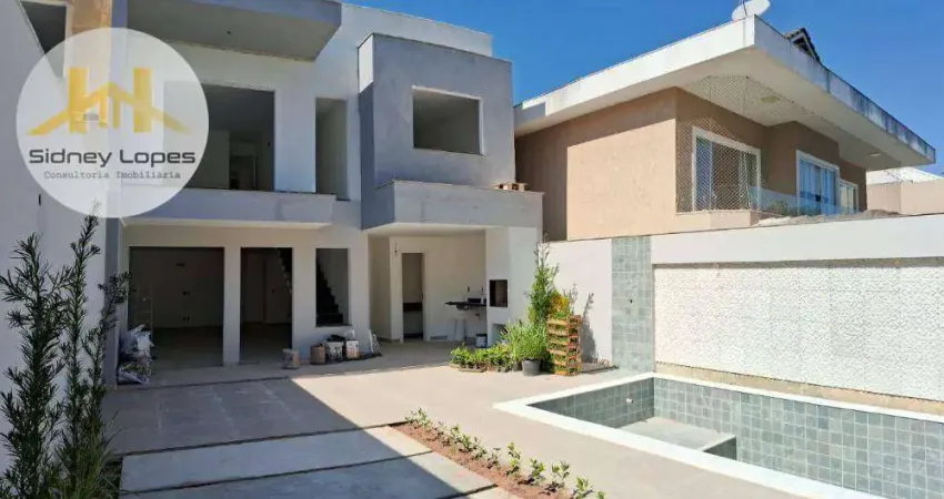 Casa com 5 dormitórios sendo 4 suítes, com piscina, à venda, 196 m² por r$ 1.099.000 - pechincha - rio de janeiro/rj