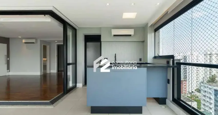 Apartamento com 3 dormitórios à venda, 184 m² por R$ 4.800.000 - Moema - São Paulo/SP