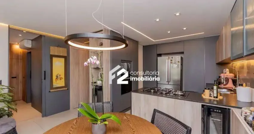 Apartamento com 1 dormitório à venda, 64 m² por R$ 1.430.000 - Moema - São Paulo/SP