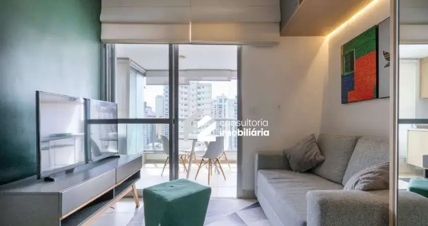 Studio com 1 dormitório à venda, 37 m² por R$ 695.000 - Moema - São Paulo/SP