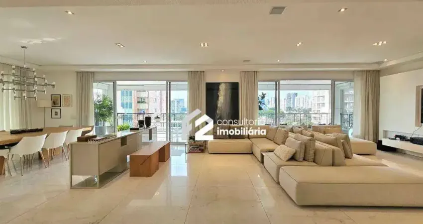 Apartamento com 4 dormitórios à venda, 400 m² por R$ 9.700.000 - Moema - São Paulo/SP
