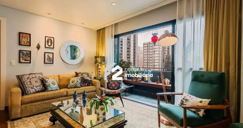 Apartamento com 4 dormitórios à venda, 141 m² por R$ 2.145.000 - Moema - São Paulo/SP