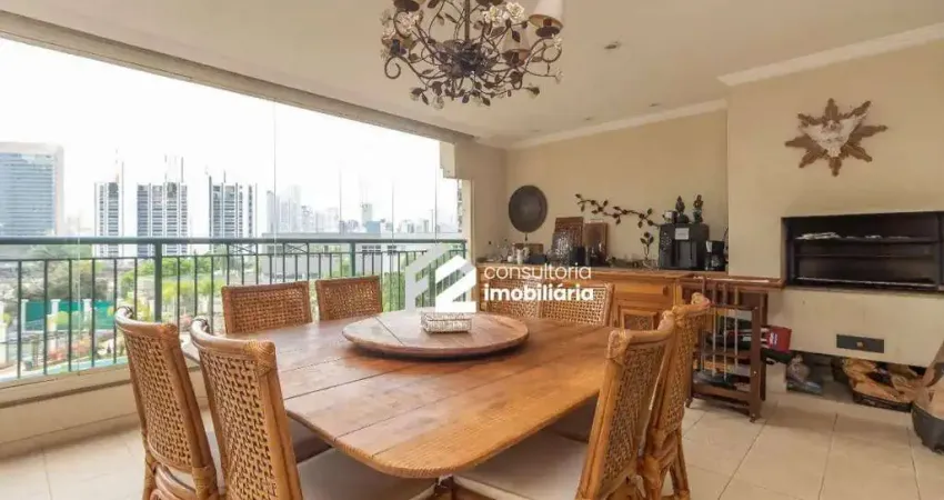 Apartamento com 4 dormitórios à venda, 205 m² por R$ 2.890.000,00 - Brooklin - São Paulo/SP