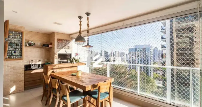 Apartamento com 3 dormitórios à venda, 134 m² por R$ 2.390.000 - Brooklin - São Paulo/SP
