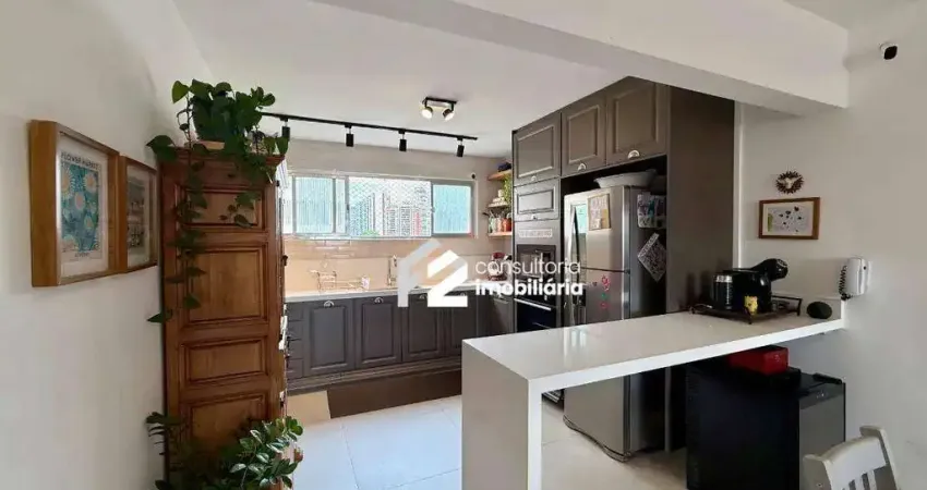 Apartamento com 3 dormitórios à venda, 112 m² por R$ 1.300.000 - Brooklin - São Paulo/SP