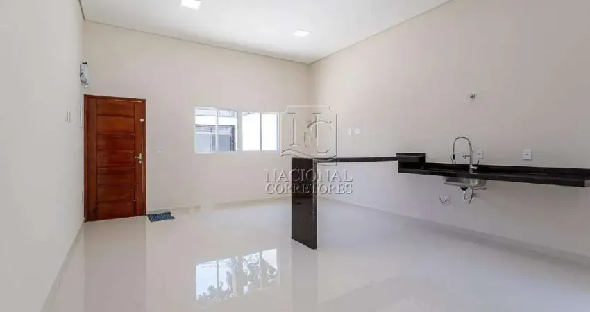 Excelente oportunidade – casa térrea nova - 3 quartos - 2 vagas em santo andré - jardim utinga, valor r$ 545.000,00