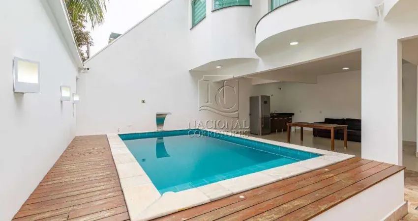 Sobrado, 250 m² - venda por r$ 3.500.000,00 ou aluguel por r$ 17.500,00/mês - jardim - santo andré/sp