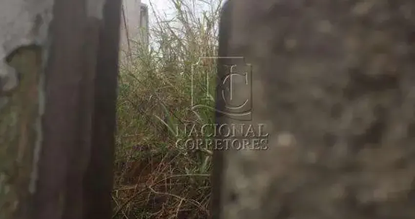 Terreno à venda, 215 m² por R$ 380.000 - Parque Novo Oratório - Santo André/SP