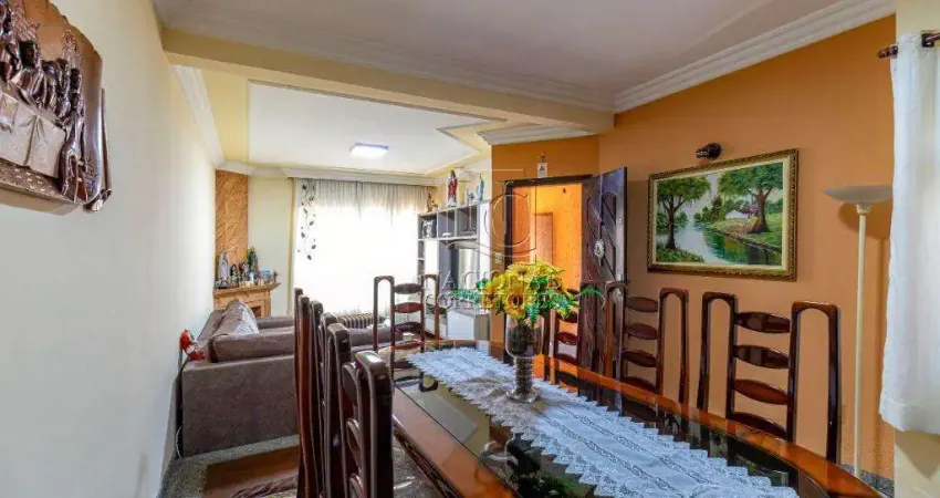 Sobrado com 271m² à venda na vila camilópolis – 3 dormitórios, lareira e área gourmet