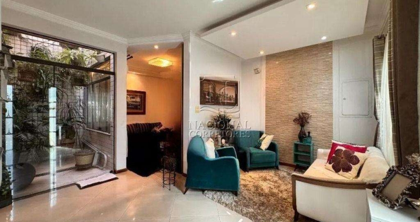 Sobrado com 3 dormitórios à venda, 148 m² - Vila Camilópolis - Santo André/SP