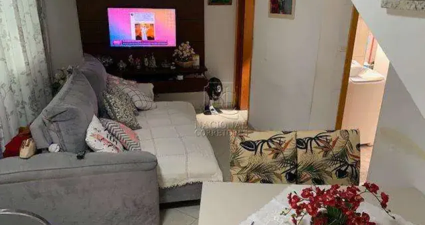 Sobrado com 3 dormitórios à venda, 72 m² por R$ 550.000,00 - Parque Erasmo Assunção - Santo André/SP