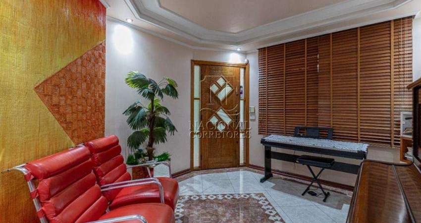 Sobrado com 3 dormitórios à venda, 195 m² - Vila Camilópolis - Santo André/SP