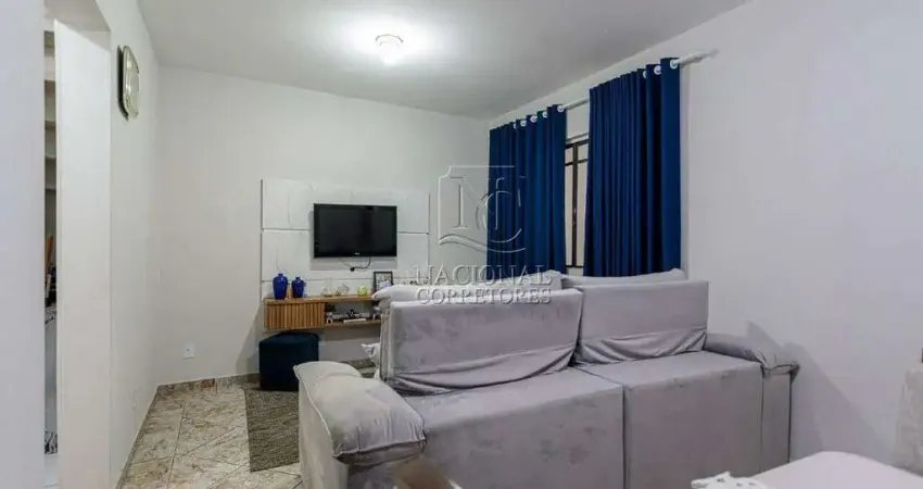 Sobrado com 3 dormitórios à venda, 107m² - parque erasmo assunção - santo andré/sp