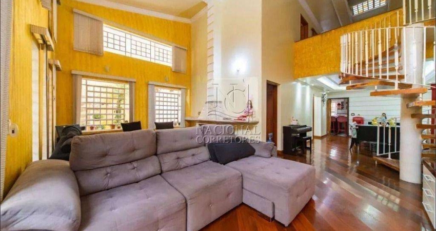 Sobrado com 4 dormitórios à venda, 300 m²- Jardim Bela Vista - Santo André/SP