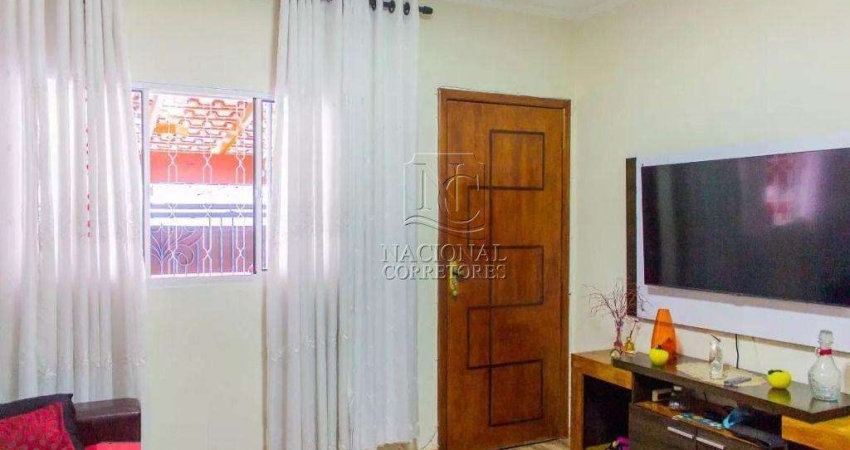 Sobrado com 2 dormitórios à venda, 115 m² - Jardim Santo Antônio - Santo André/SP